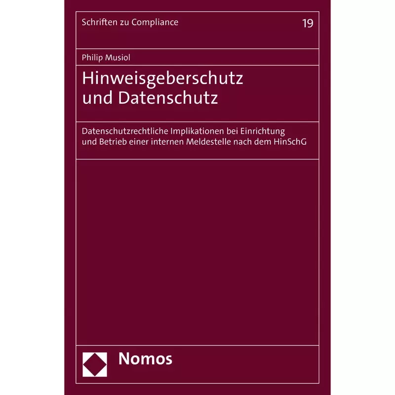 Hinweisgeberschutz und Datenschutz