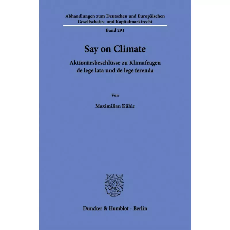 Say on Climate