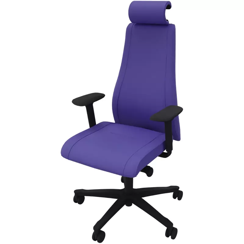 NowyStyl Bürodrehstuhl Viden Pro Armlehne sw/bl