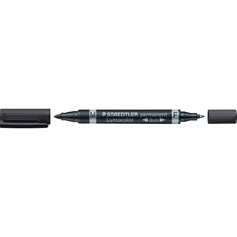 STAEDTLER Permanentmarker Lumocolor® duo 384 F, Einzelfarben