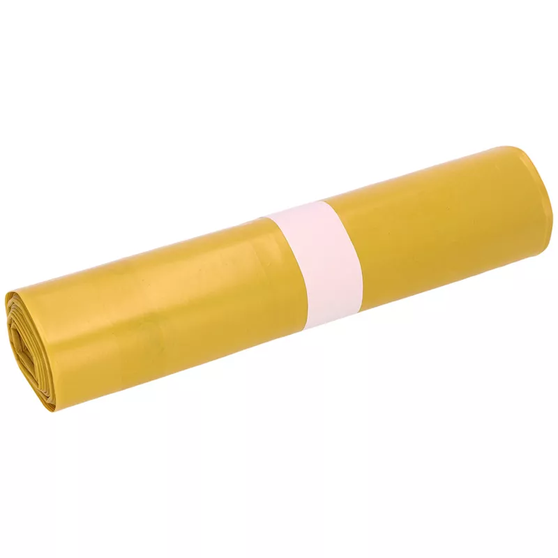 Abfallsack Recycling, 120L, 25 Stück, gelb DEISS 23004