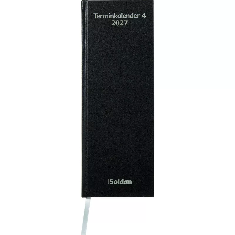 SoldanPlus Terminkalender TK4 / 2027, schwarz