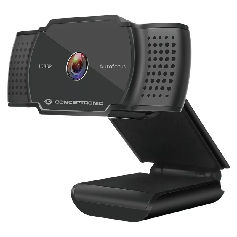 CONCEPTRONIC Webcam USB-A2.0 72° 1080P/30Hz FullHD +Mikro sw