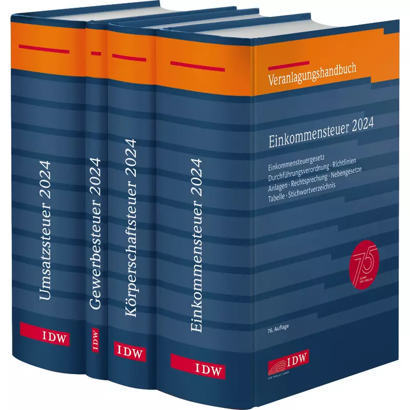Steuer-Paket 2024: Ertragsteuern und Umsatzsteuer (Veranlagung)