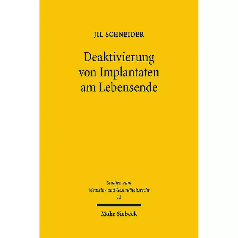 Deaktivierung von Implantaten am Lebensende