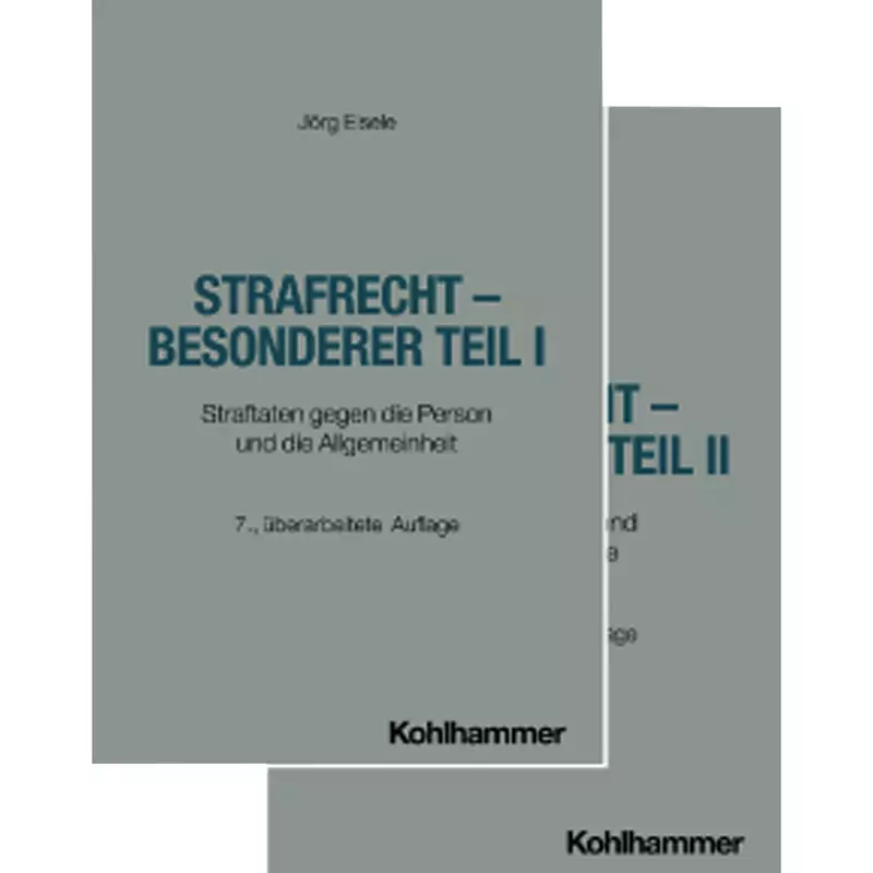 Strafrecht Besonderer Teil I + II