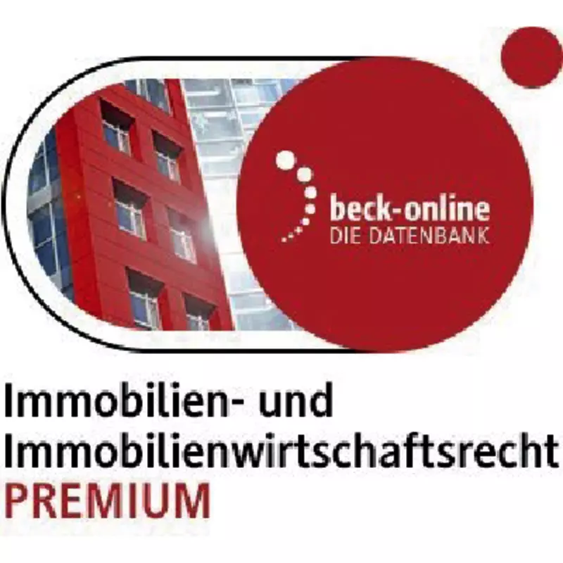 beck-online Fachmodul Immobilien- und Immobilienwirtschaftsrecht PREMIUM