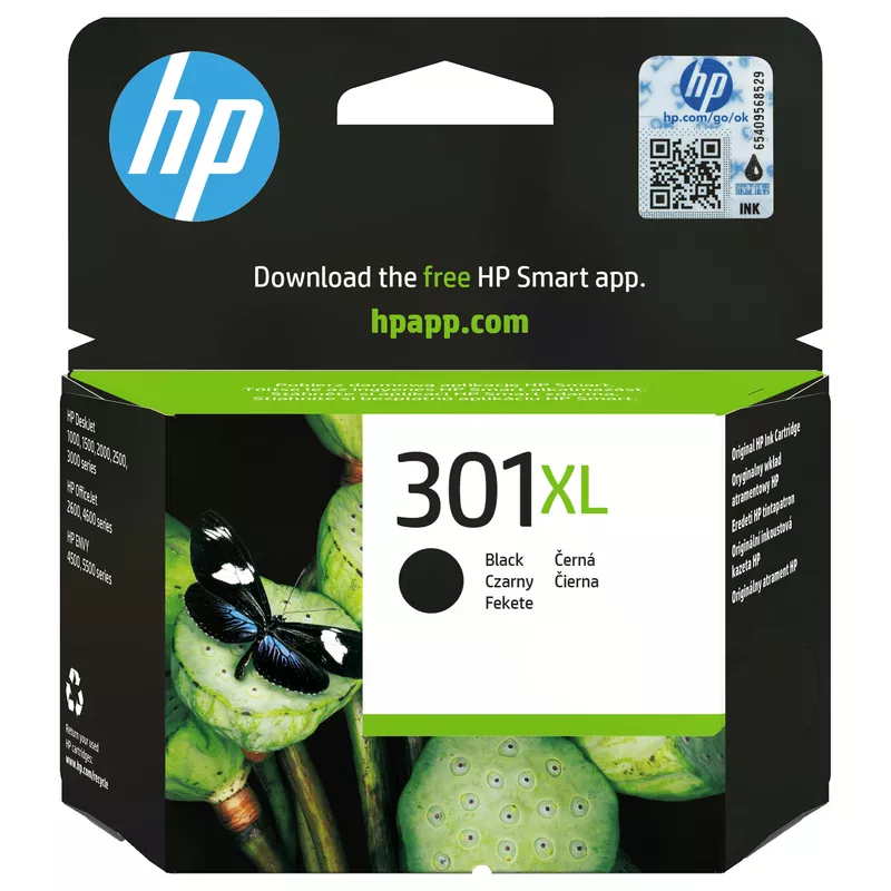 HP 301XL HIGH YIELD BLACK ORIG
