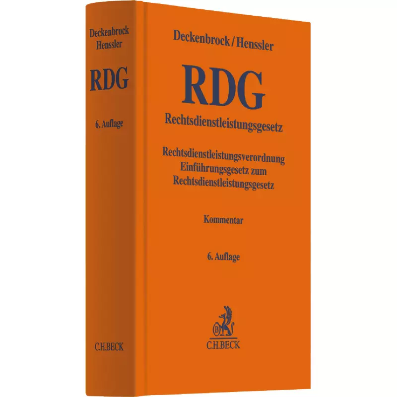 Rechtsdienstleistungsgesetz: RDG