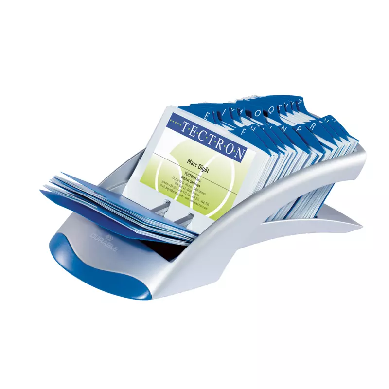 Durable Visitenkarten- Ständer VISIFIX desk me-si