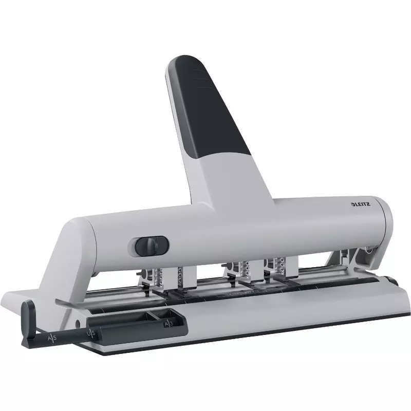 LEITZ Mehrfach-Registraturlocher 5114 für 4- und 6-Ring-Mechaniken