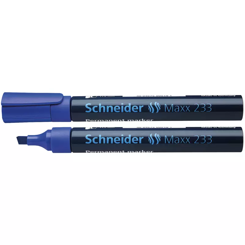 Schneider Permanentmarker 233 1-5mm Keilspitze blau