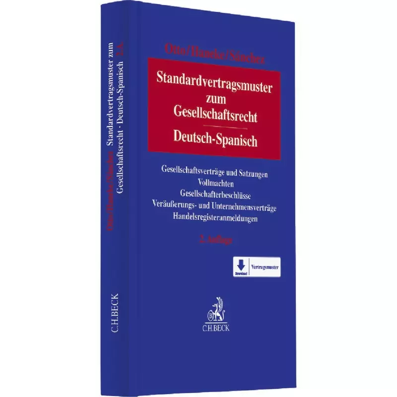 Standardvertragsmuster zum Gesellschaftsrecht