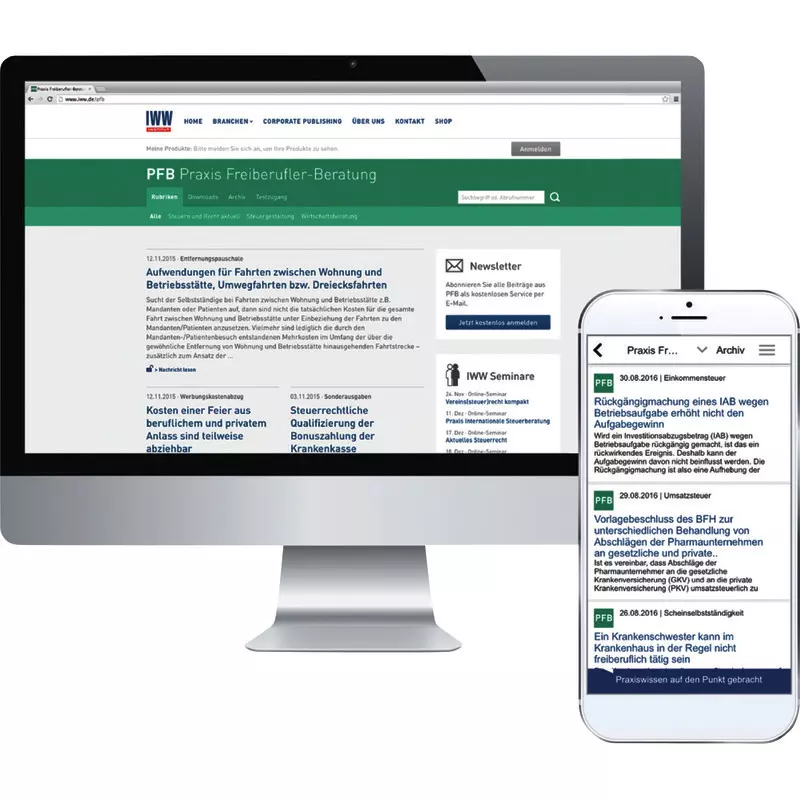 IWW PFB Praxis Freiberufler-Beratung digital