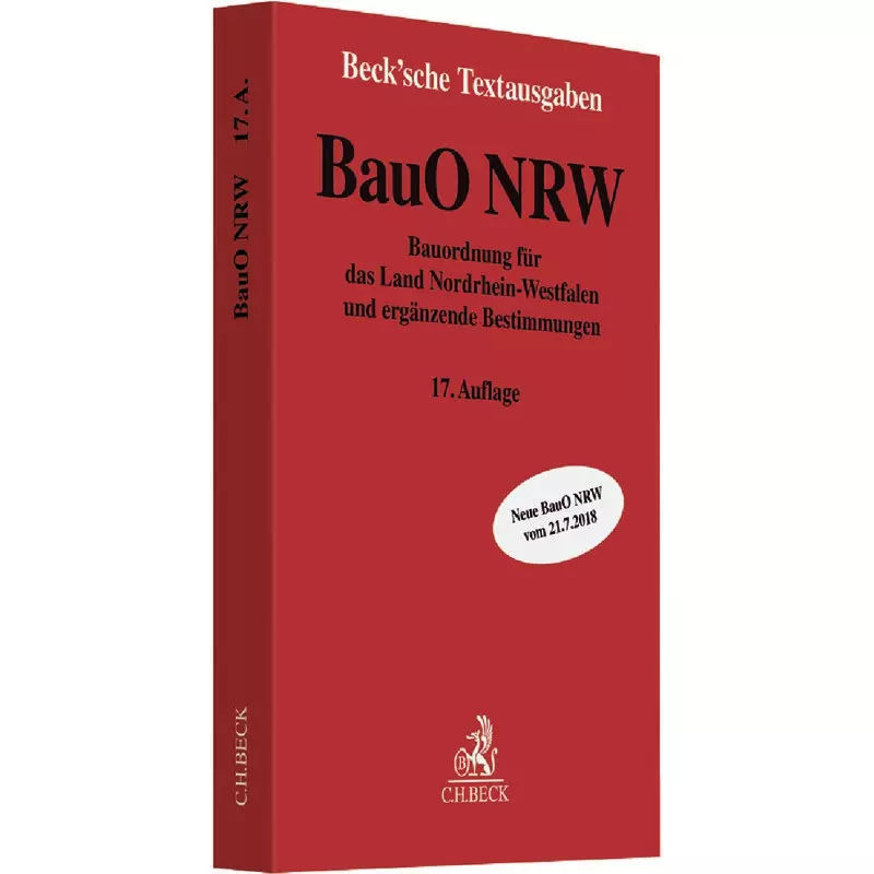 Bauordnung für das Land Nordrhein-Westfalen: BauO NRW