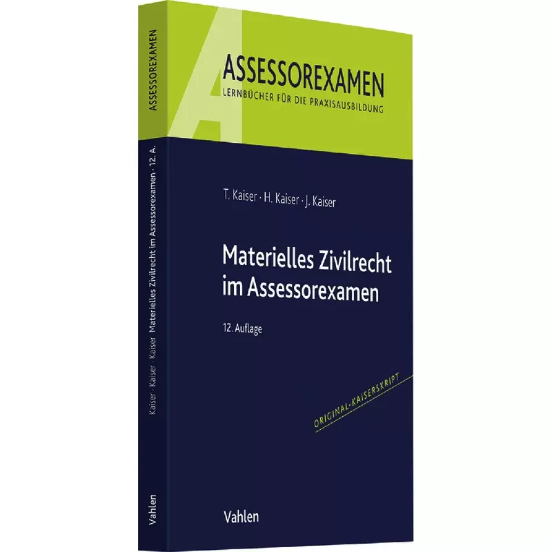 Materielles Zivilrecht im Assessorexamen
