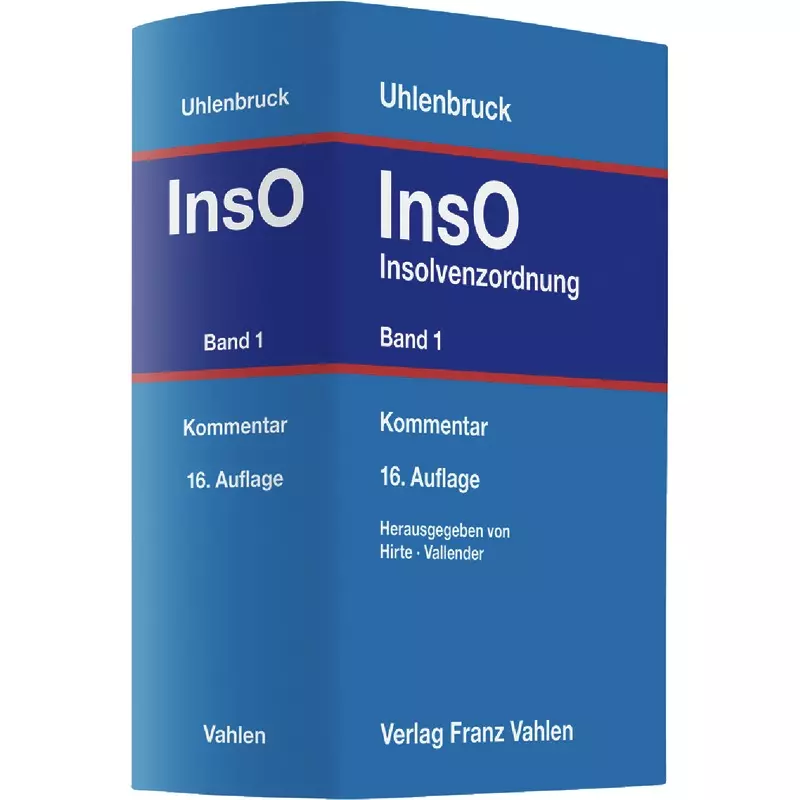 Insolvenzordnung - InsO Band 1