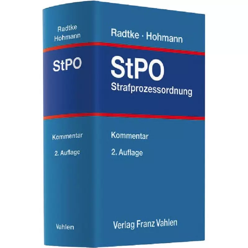 Strafprozessordnung: StPO