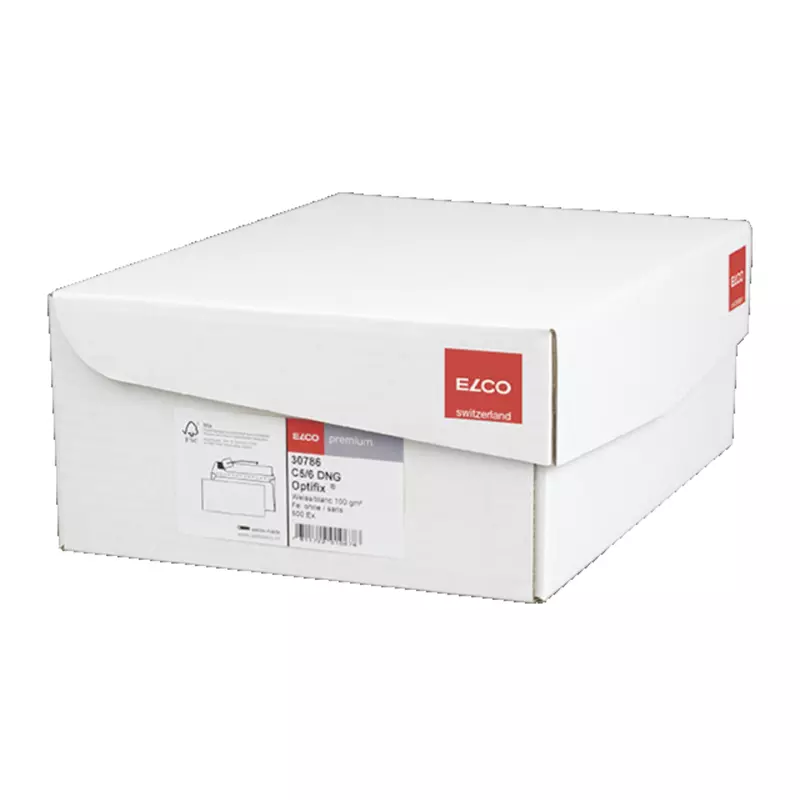 Elco Briefhülle Premium C5/6 oF ws 500St