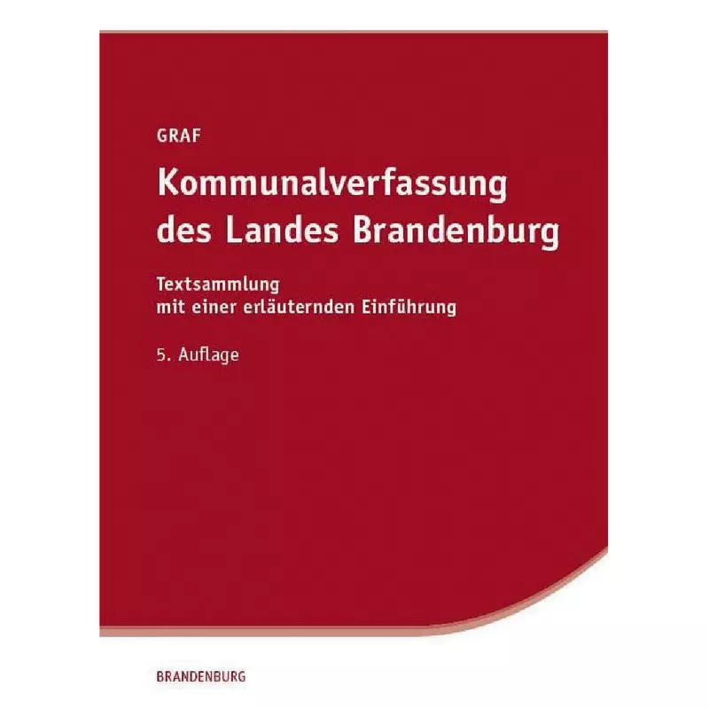 Kommunalverfassung des Landes Brandenburg