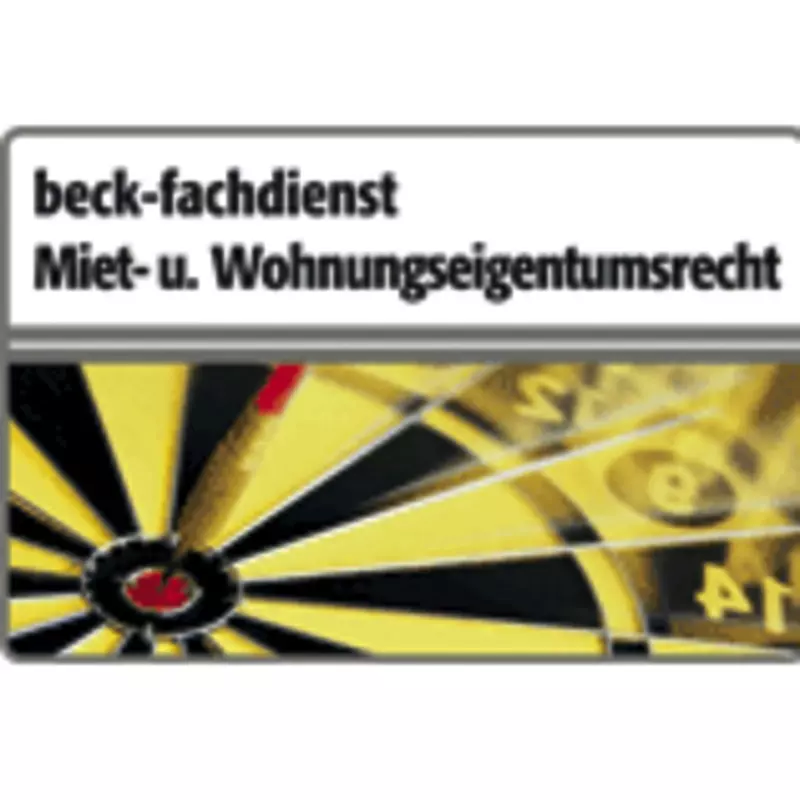 beck-online fachdienst Miet- und Wohnungseigentumsrecht