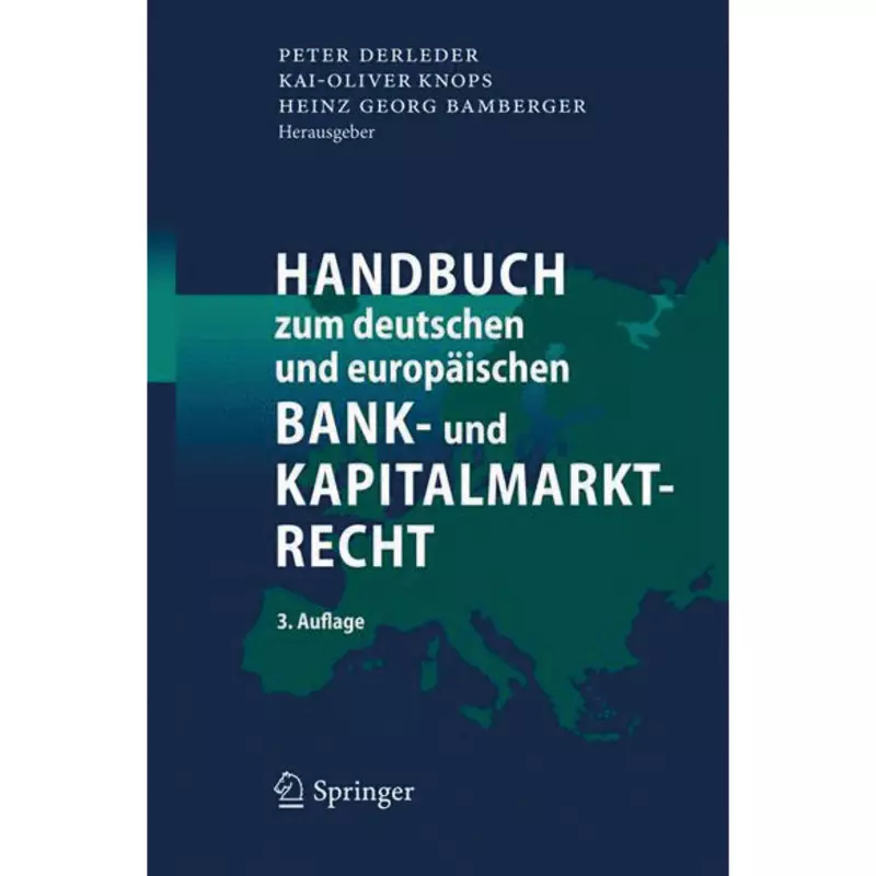 Handbuch zum deutschen und europäischen Bankrecht