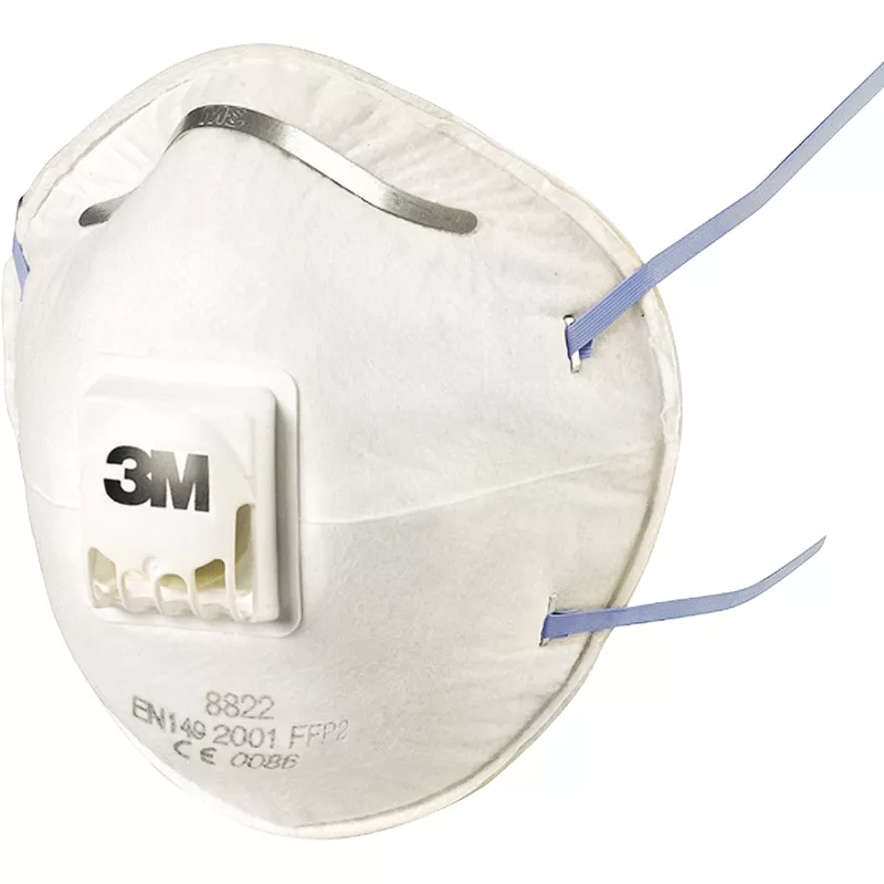 3M Maske FFP2 mit Ventil 10 St./Pack.