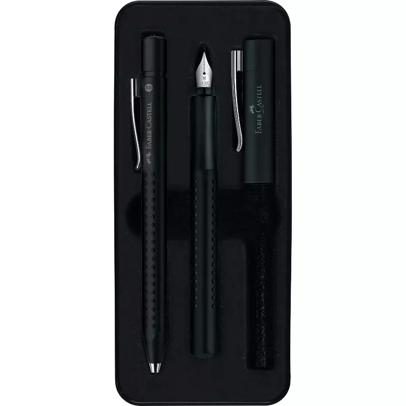 FABER-CASTELL Geschenkset Grip 2011 Füller und Kugelschreiber