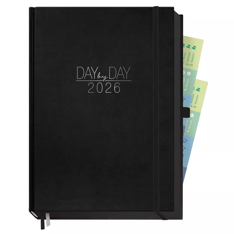 Buchkalender Top-Business 2026, A4+, 1W/1S HÄFFT 9938-0