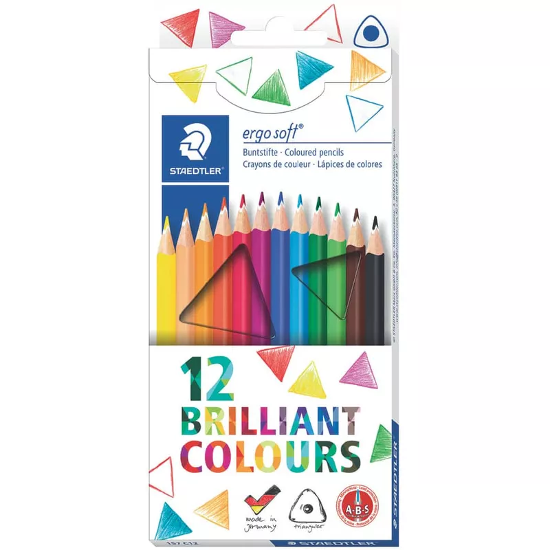 Farbstiftetui ergo soft®, 3mm, 12 Stück STAEDTLER 157 C12
