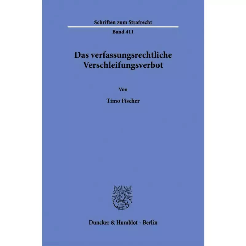 Das verfassungsrechtliche Verschleifungsverbot
