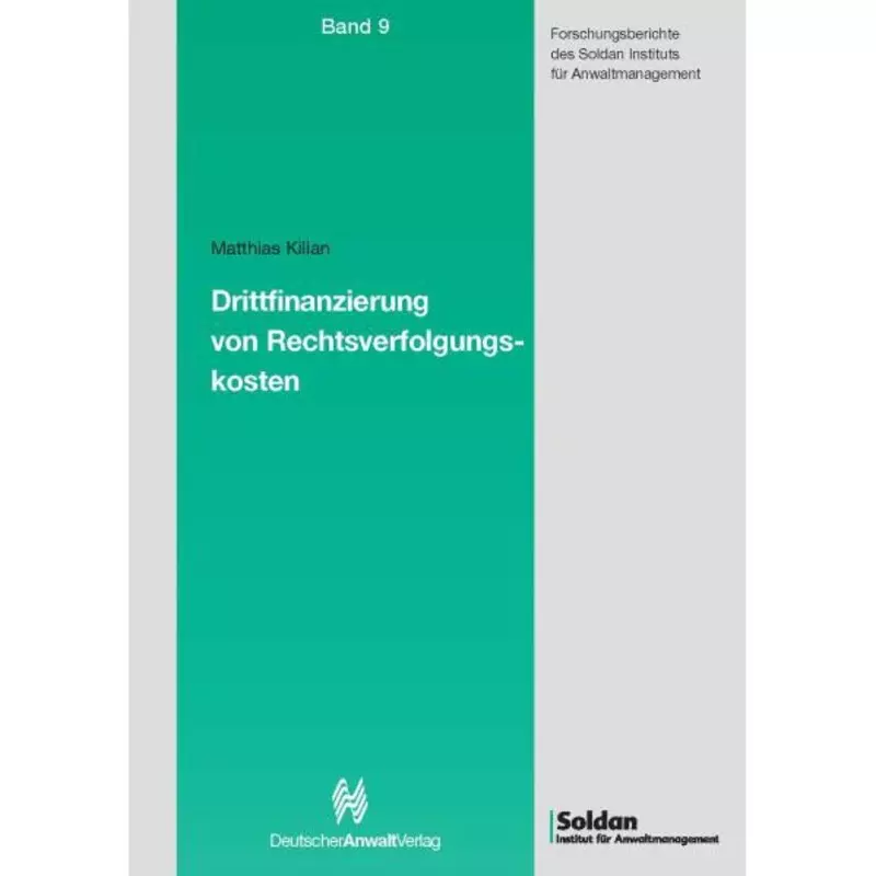 Drittfinanzierung von Rechtsverfolgungskosten