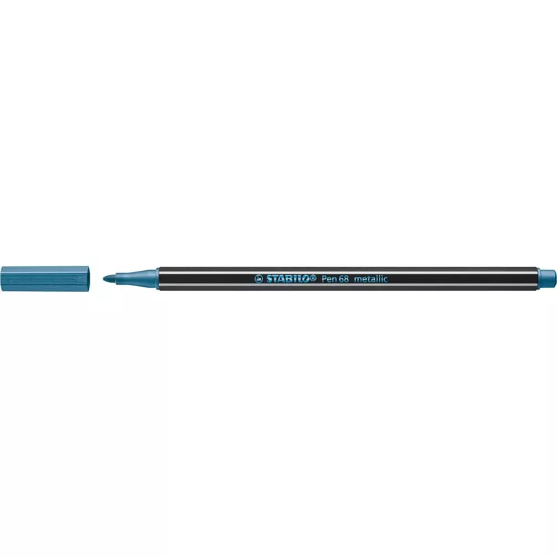 Fasermaler Pen 68, 1mm, blau metallic STABILO 68/841
