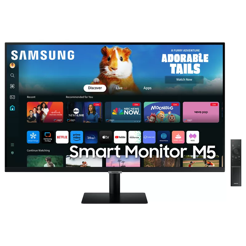 68,6 cm (27) 1920 x 1080 Pixel SAMSUNG LS27DM500EUXDU 16:9 Full HD VA 4 ms 60 Hz HDR HDMI USB-Hub VESA Speaker