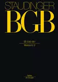 BGB - Bürgerliches Gesetzbuch - Buch 2 Recht der Schuldverhältnisse §§ 556-561