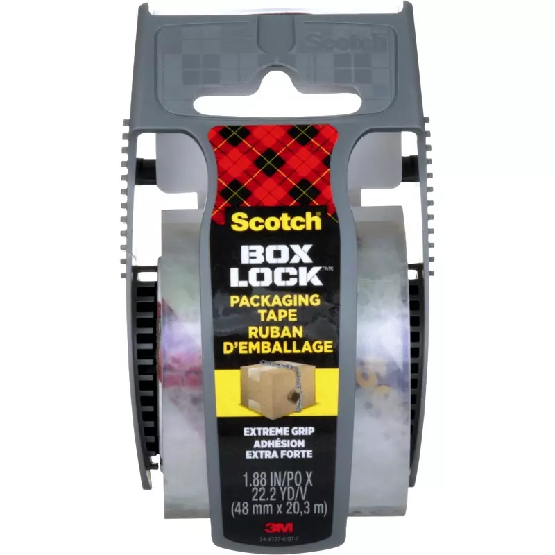 Scotch® Box Lock™ Packbandabroller 195-EF, inkl 1 Rolle Box Lock™ Packband 48 mm x 20,3 m