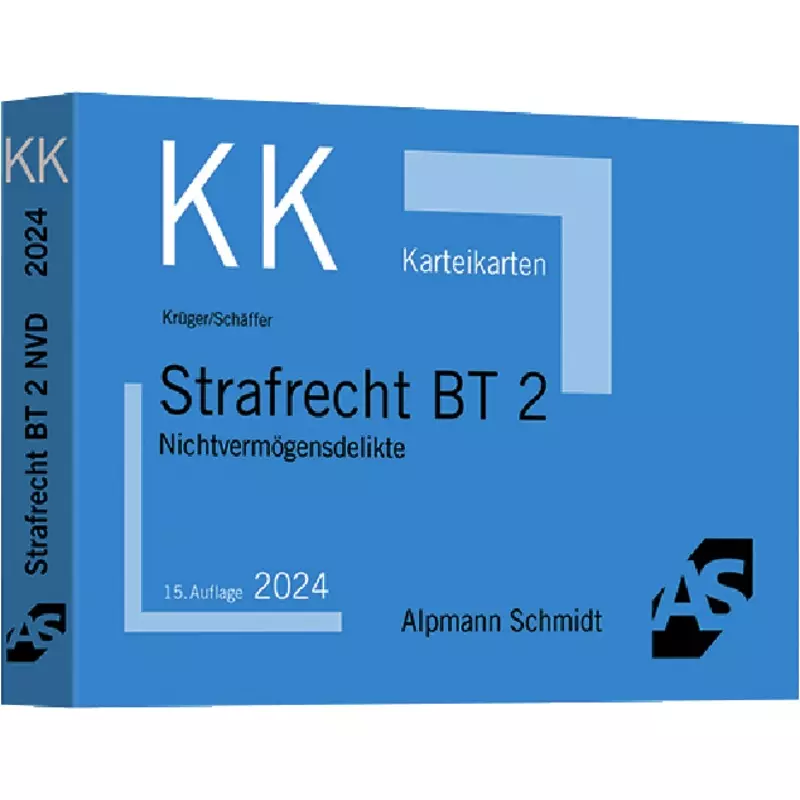 Karteikarten Strafrecht BT 2