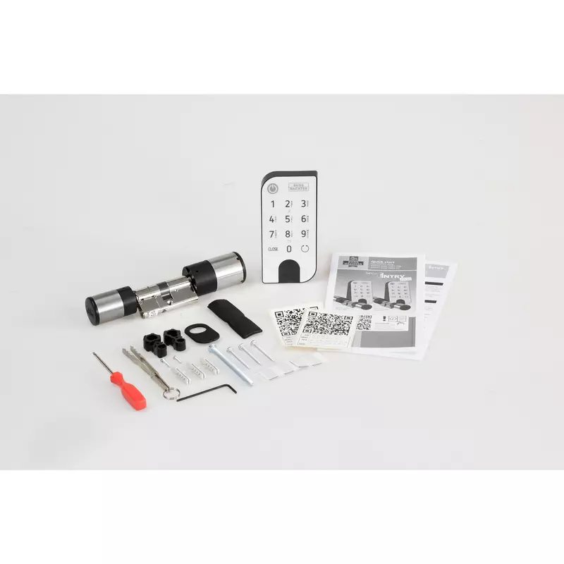 BURG-WÄCHTER Türschloss Set ENTRY easy 7601