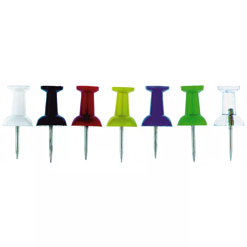 Alco Pinnwandnadel 7,5x12mm sortiert 20St