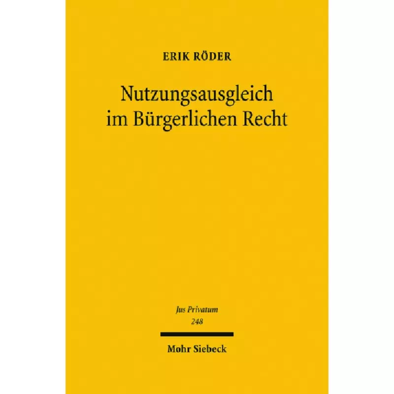 Nutzungsausgleich im Bürgerlichen Recht