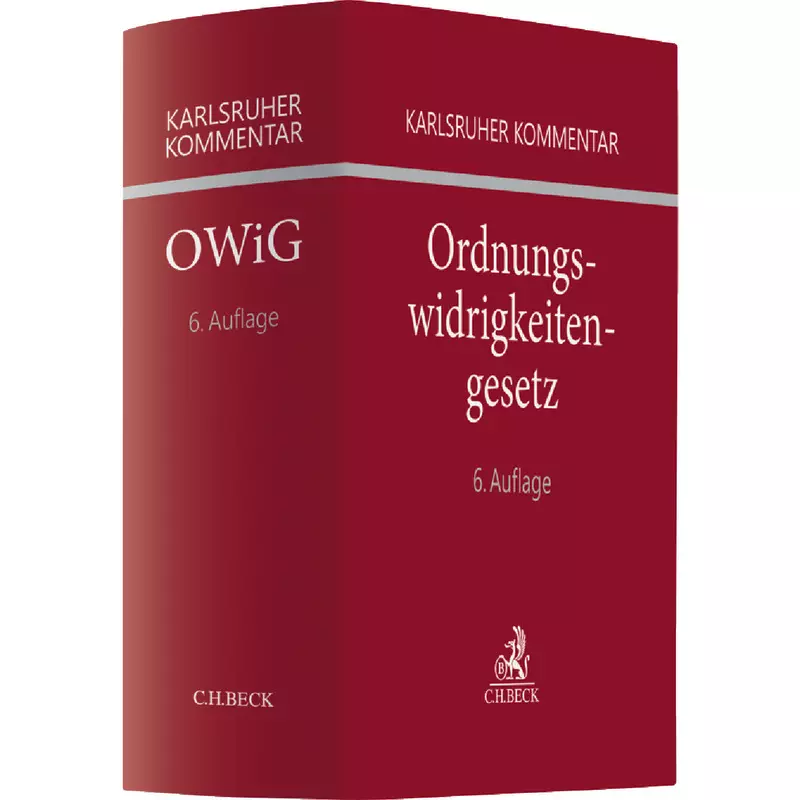 Karlsruher Kommentar zum Gesetz über Ordnungswidrigkeiten