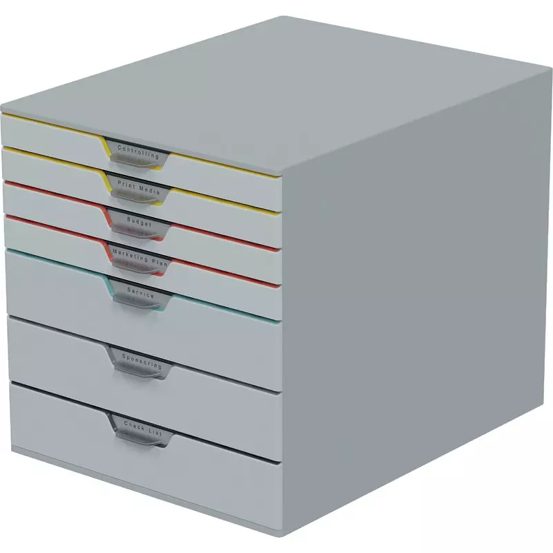 DURABLE Schubladenbox VARICOLOR® MIX 7, weiß