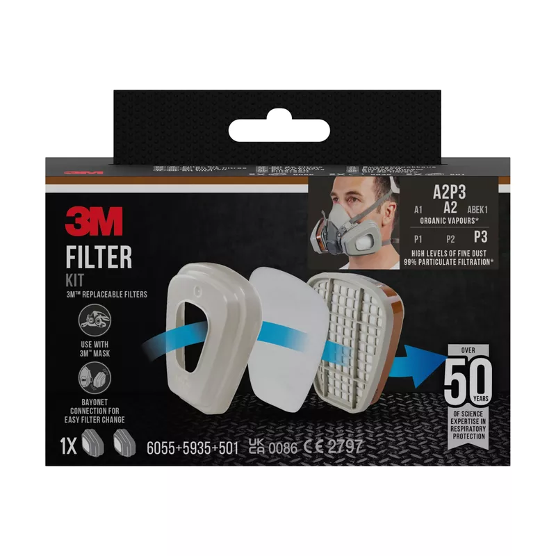 3M Filterkit Pestizid A2P3