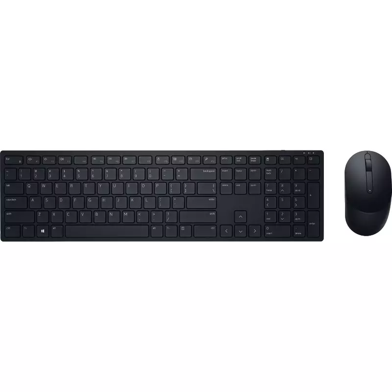 Dell Tastatur-Maus-Set Pro KM5221W, kabellos, schwarz, QWERTZ DE