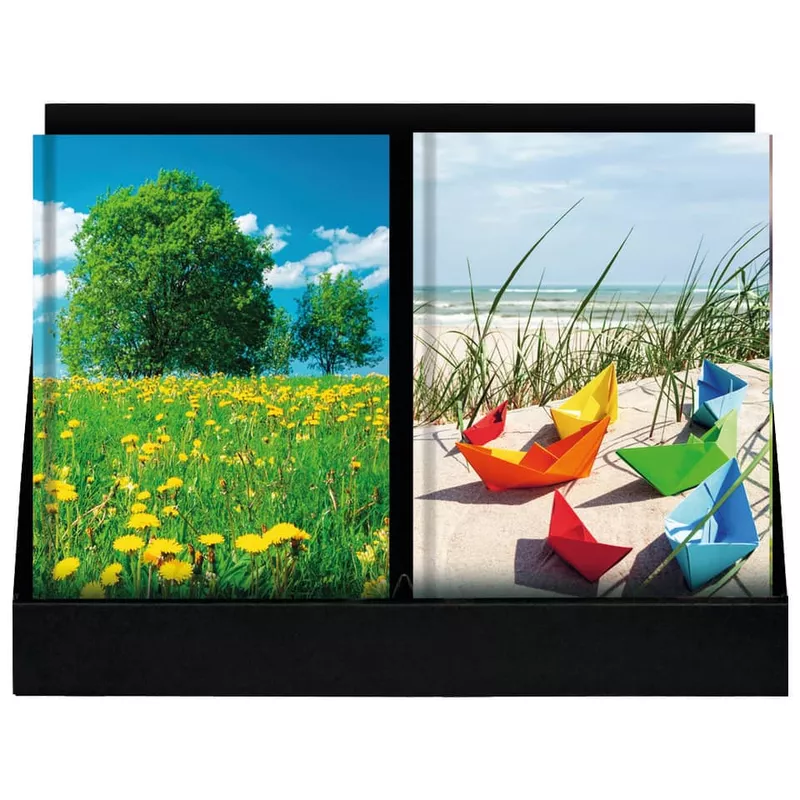 Hardcover-Notizbuch, A5, sortiert VENCEREMOS 41420