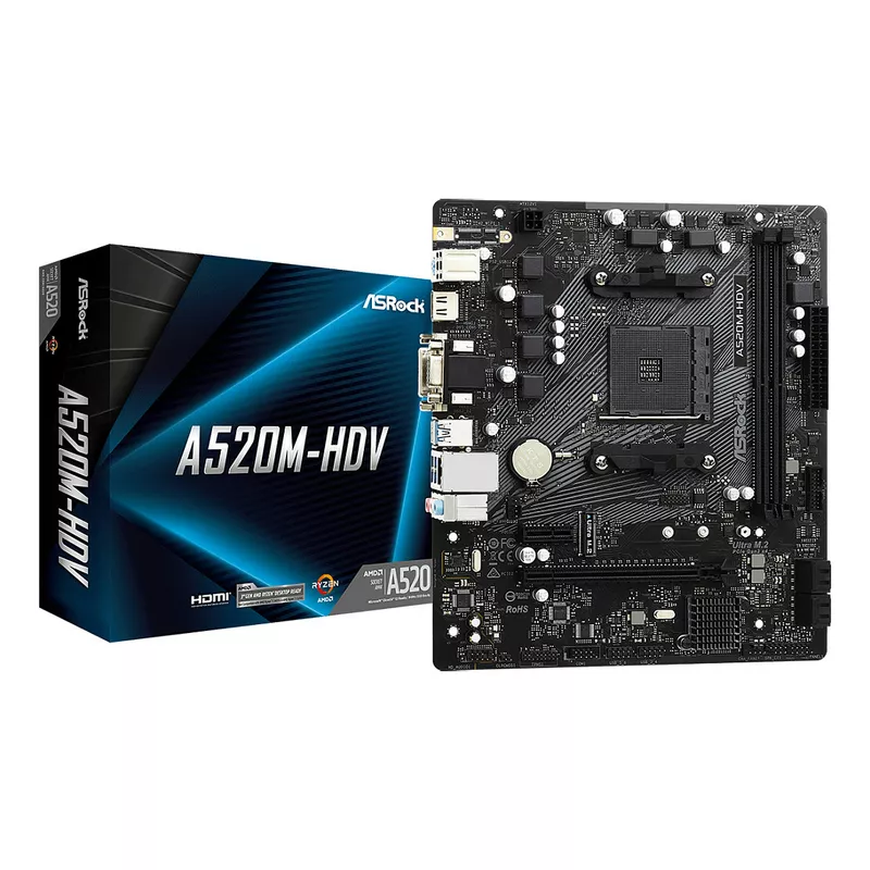 AM4 ASRock A520M-HDV mATX
