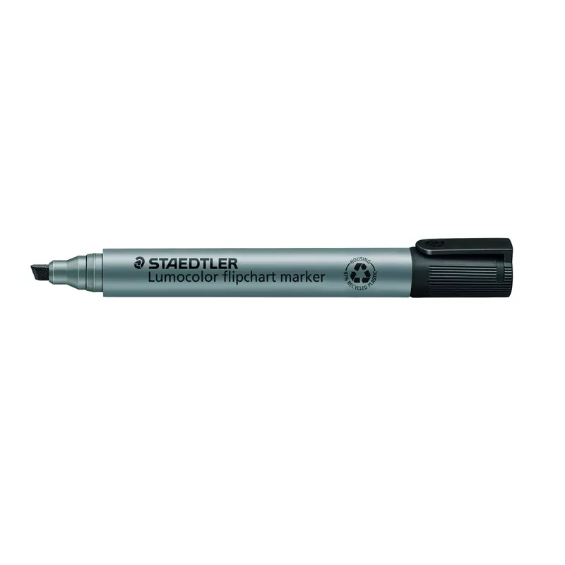 Staedtler Flipchartmarker Lumocolor 2-5mm Keilspitze sw
