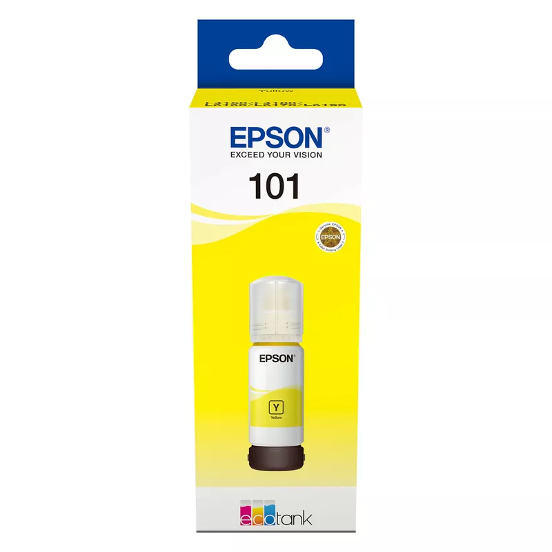 EPSON 1LB EcoTank Yellow ink bottle