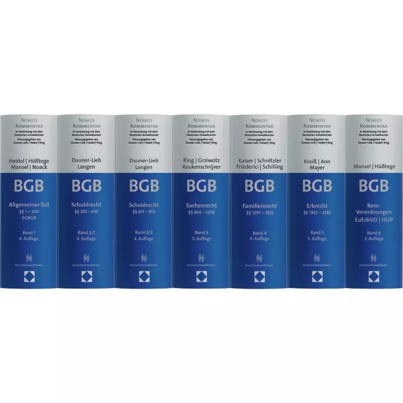 Bürgerliches Gesetzbuch BGB Gesamtwerk - Vorzugspreis