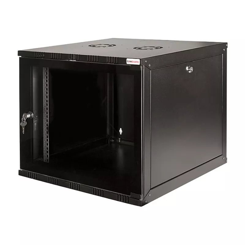 19 Wallmount SOHO Box 12U 540*550, flatpack, black